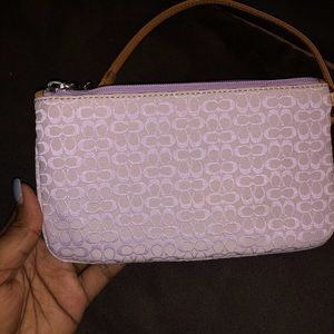 Coach wristlet